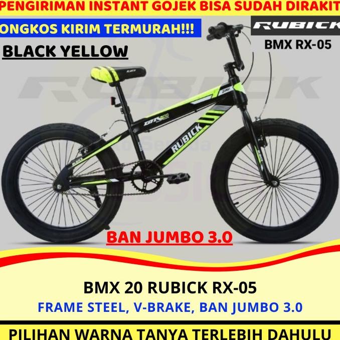 Sepeda Anak Bmx 20 Rubick Rx-05 Bmx Ban Jumbo 3.0 By United Bike Rx 05 #Original