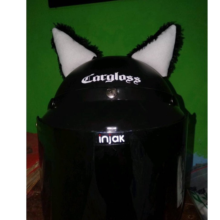 ⚡DISKON Kuping Kucing Helm - Aksesoris Helm Pria Wanita