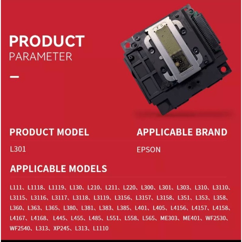 Print Head Epson L210 L310 L360 L220 L110 New Original