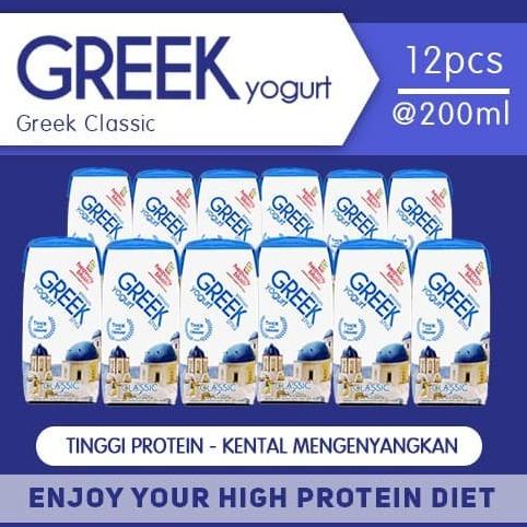 

Yogurt Heavenly Blush Greek Classic Yoghurt [12 x 200 ml] TERLARIS TERPERCAYA ORIGINAL