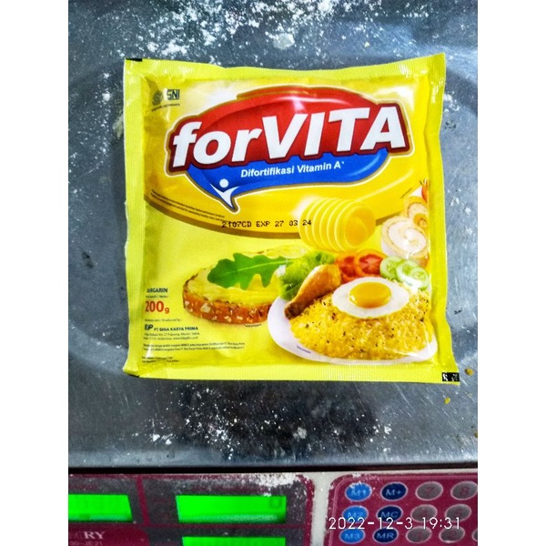 

forVITA Mentega 200g Difortifikasi Vitamin A