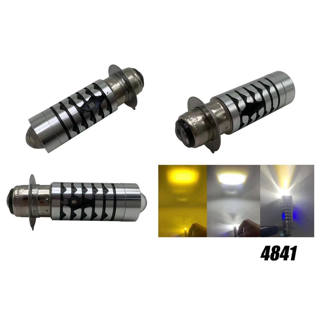 Lampu LED utama H6 laser hi lo jauh dekat LED motor matik bebek CR7