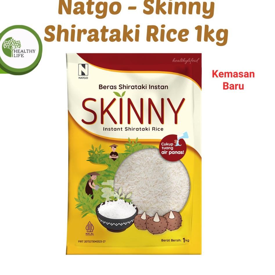 

Free Ongkir Natgo Skinny Shirataki Rice 1kg / Beras Shirataki Skinny Cocok Untuk Diet