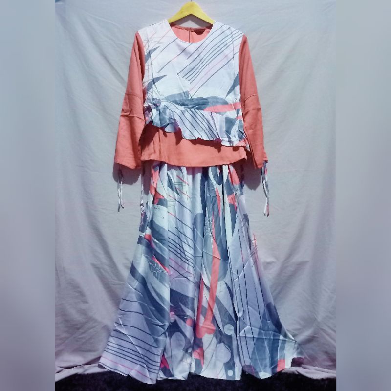 gamis taris busana model Set rok maxmara
