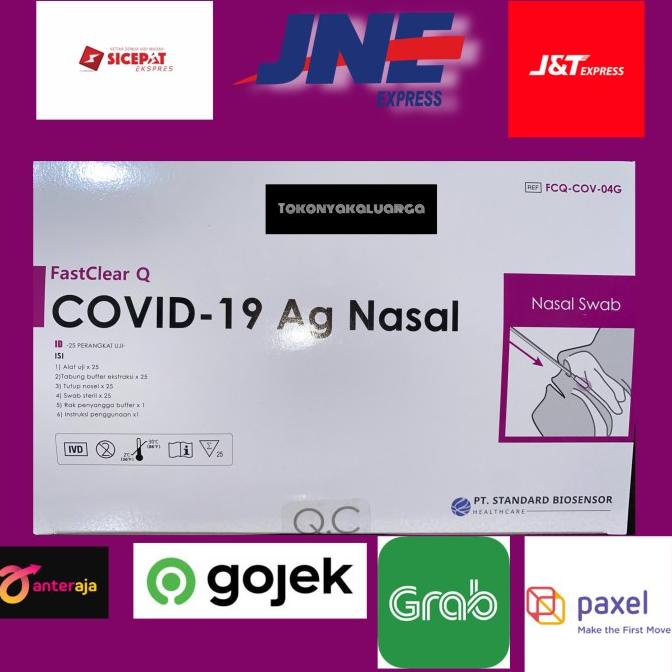 Biosensor fastclear q test antigen naso dan nasal