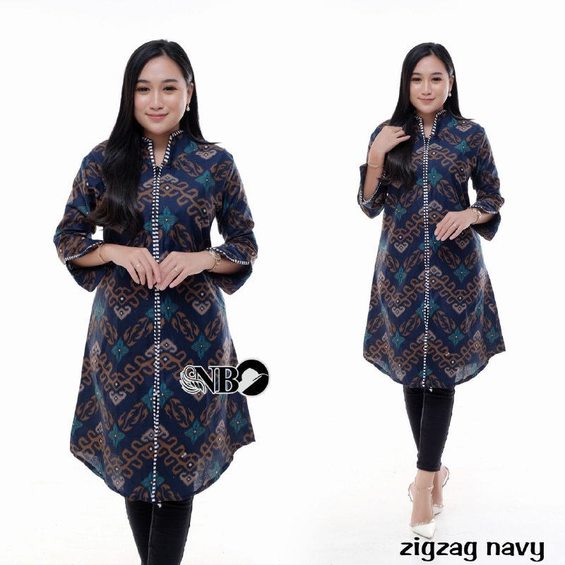 Tunik batik Wanita M L XL XXL XXXL Jumbo Tunik Batik Terbaru Tunik Moderen TUNIK BATIK