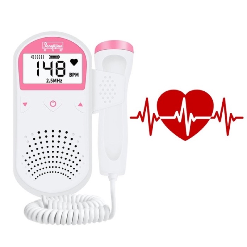 Fetal Dopler detak jantung bayi/Alat detak jantung bayi Deteksi detak
