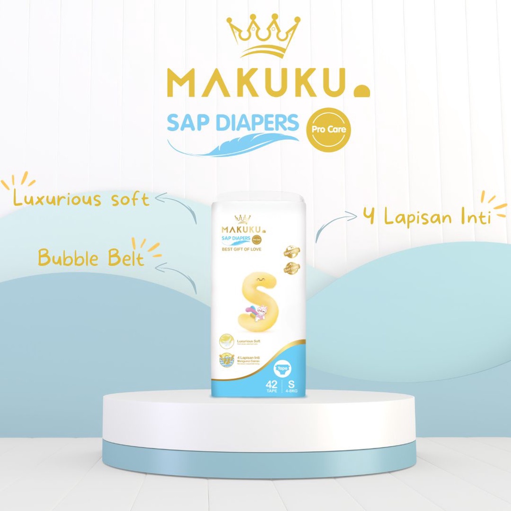 MAKUKU SAP DIAPERS PREMIUM PRO CARE - ALL SIZE