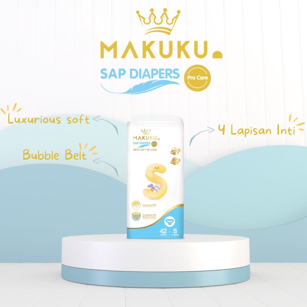 MAKUKU SAP DIAPERS PREMIUM PRO CARE - ALL SIZE