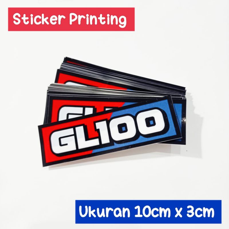 sticker printing GL100