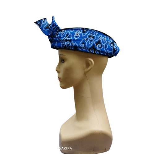 Iket sunda praktis/iket mega mendung ungu/iket blangkon sunda batik/iket kepala dewasa laki&amp;cewek