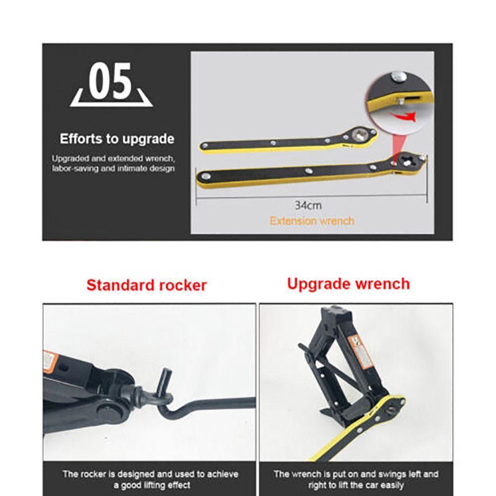 Preva Dongkrak Mobil 2ton Pengganti Ban Labor Saving Scissor Jack