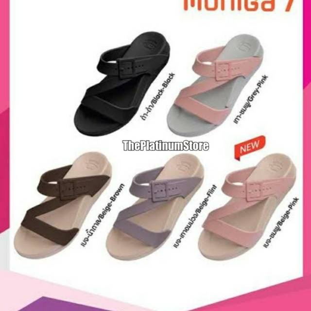 SANDAL WANITA MONOBO  MONIGA 7 ORIGINAL THAILAND