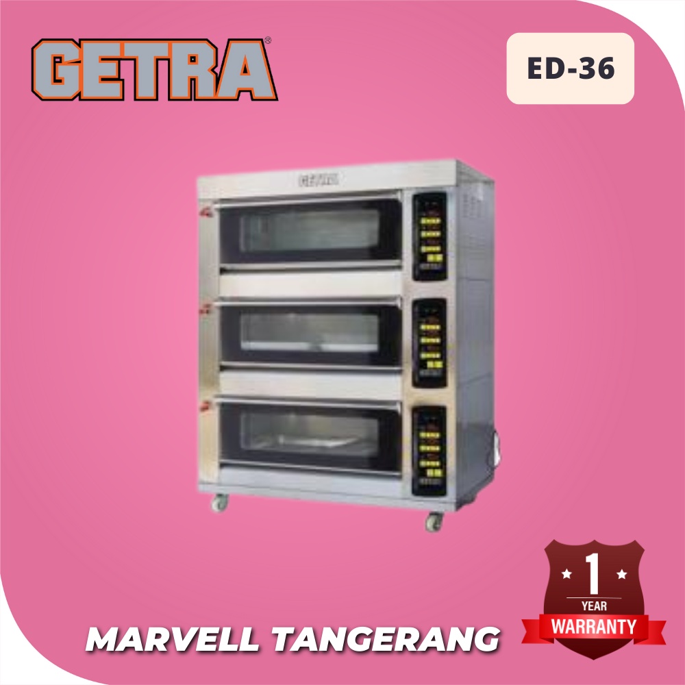ELECTRIC BAKING OVEN / OVEN PEMANGGANG LISTRIK GETRA ED-36