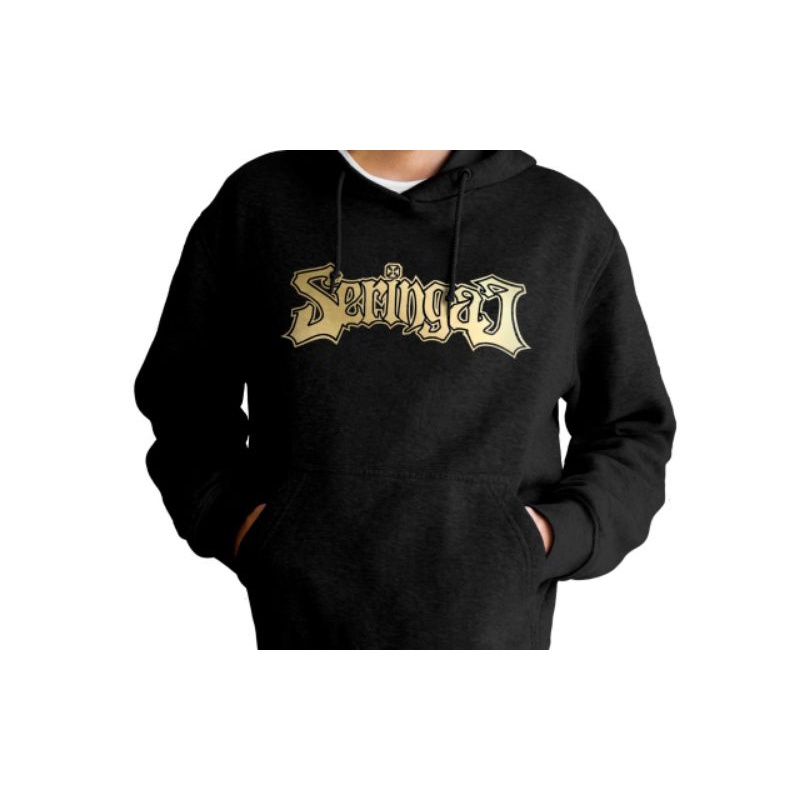 Jaket Hoodie Seringai Gold