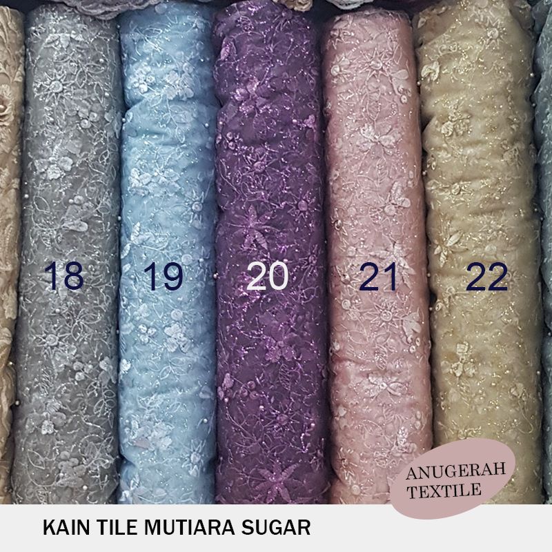 Kain tile mutiara (harga per setengah meter)