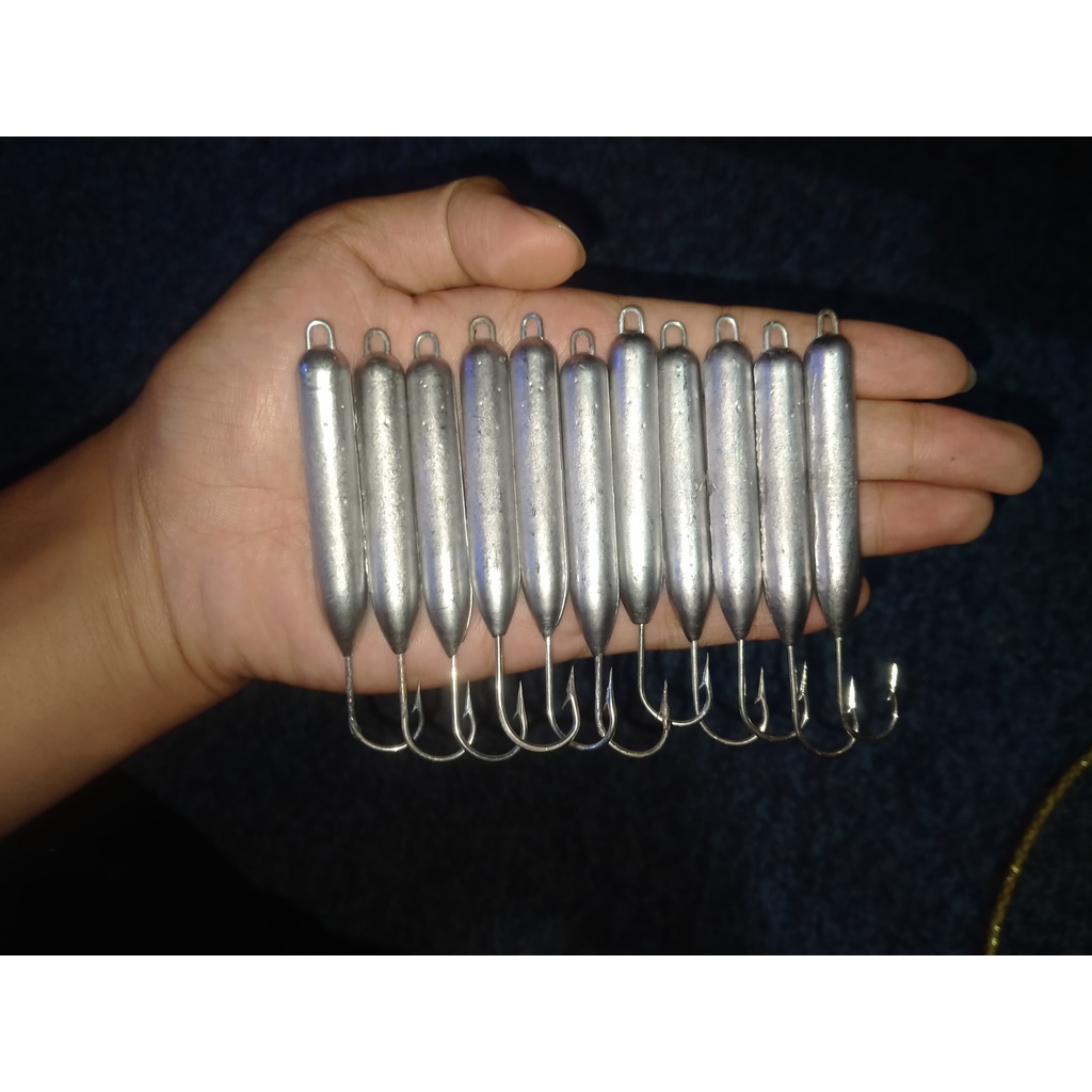 Hook Kail Gerandong Grandong Moden Ikan Tenggiri 40gram dan 50gram