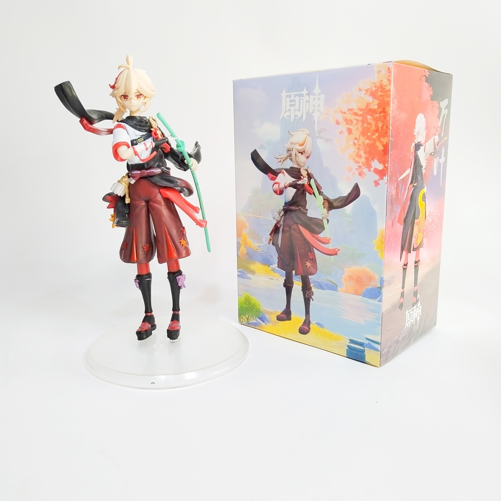 Genshin Impact Kaedehara Kazuha Xiao Figure Anime Action Figurines Game Collection Model Statue Doll Kids Gift