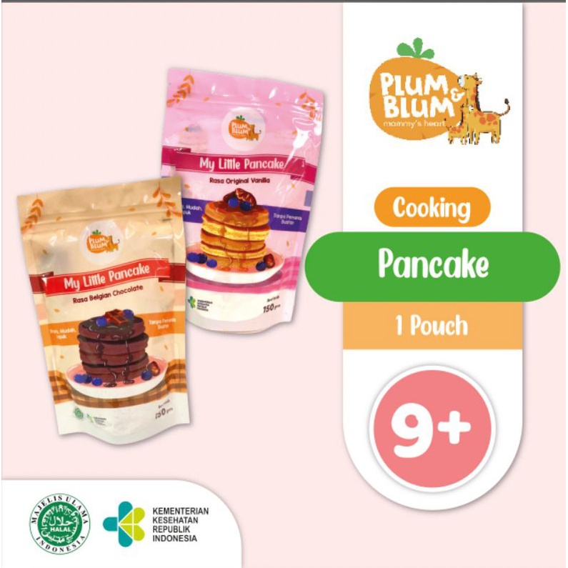 

PlumandBlum Tepung Pancake | Usia 9 Bulan