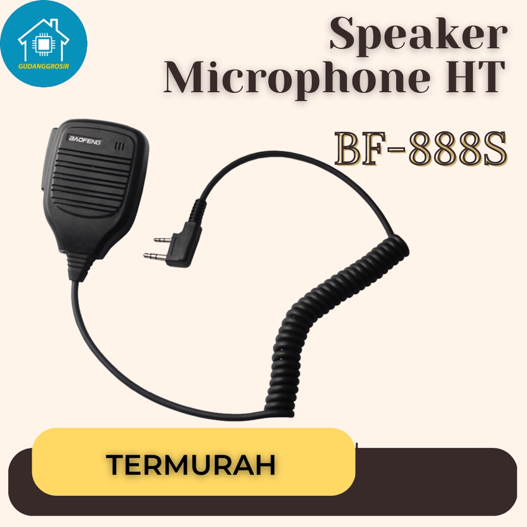 Speaker Microphone HT comteck BF-888S BF-777S BF-666S