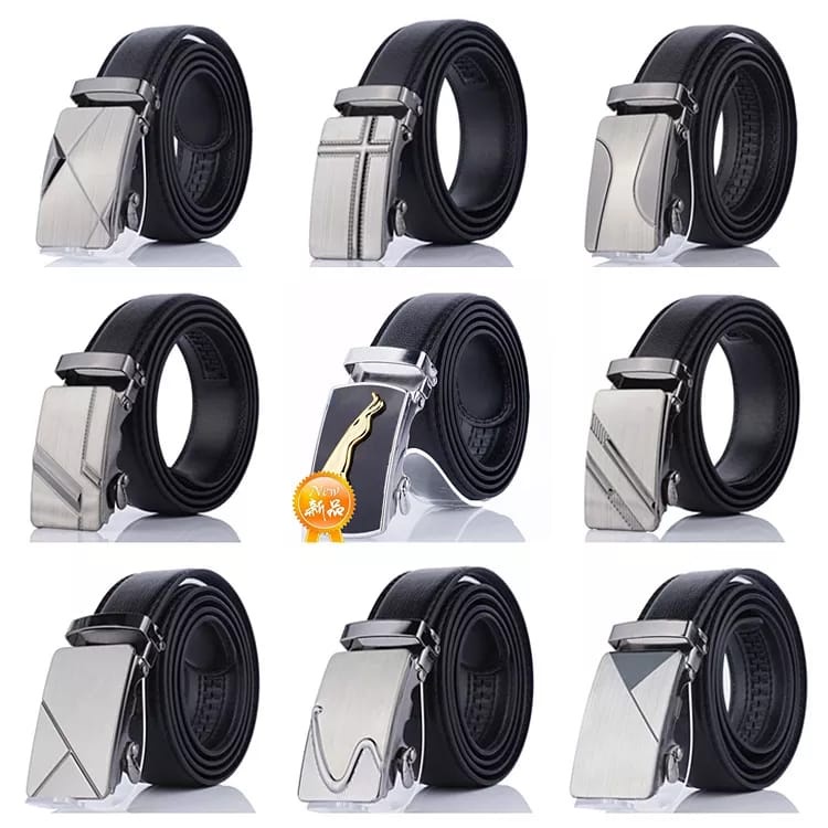 Men Belt Semi Kulit Hitam – BELT 832