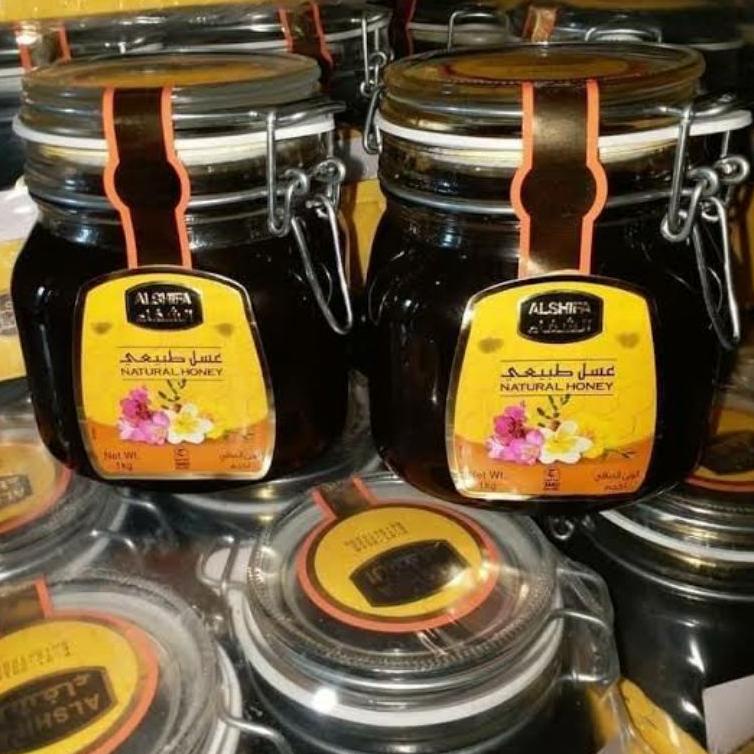 

[V-H7H ✓] Madu Arab Al Shifa / Alshifa Natural Honey 1kg / 1 kg Asli Original-kekinian