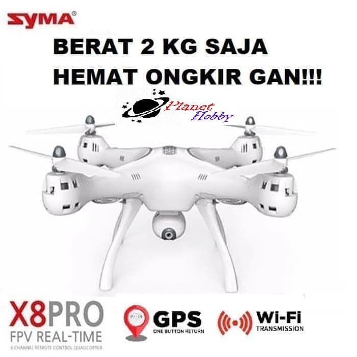 Syma X8Pro X8 Pro Gps Wifi 720P Fpv Drone Return To Home