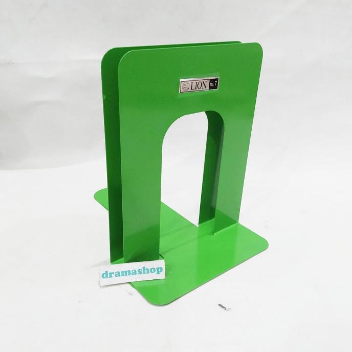 

Penahan Buku Standing Book Lion No.7 No. 7 Warna Random 12 Set (24pcs)