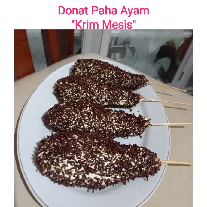 

Donat Paha Ayam Krim Mesis