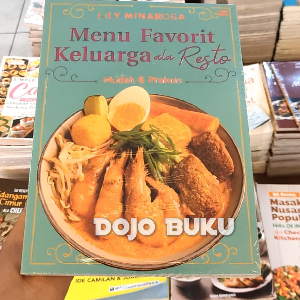 Buku Menu Favorit Keluarga ala Resto by Lilly Minarosa