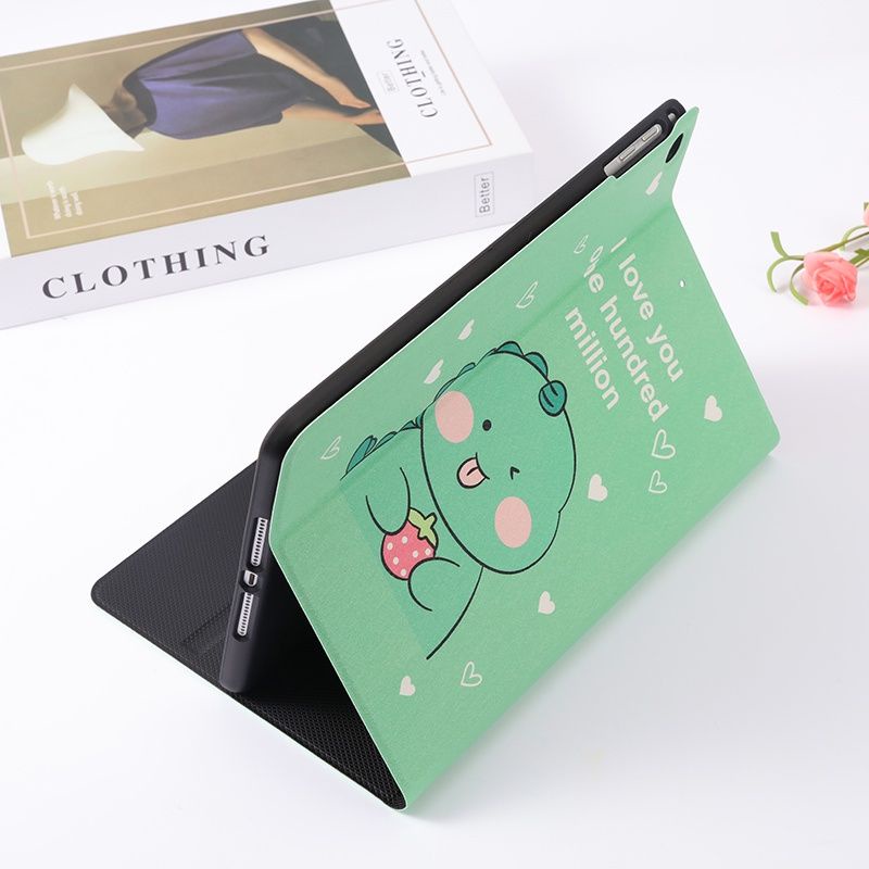 Case Ipad 9 10.2 Inch Gen 7/8/9 With Pen Slot Smart Autolock Casing Ipad Pro 11&quot; 2020 2021 Bergambar Animasi Lucu HD Printing