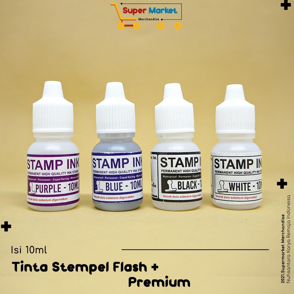 

➳ Tinta Stempel Permanen 10ml / Tinta Stempel Plastik 10 ML Anti Luntur ㅁ