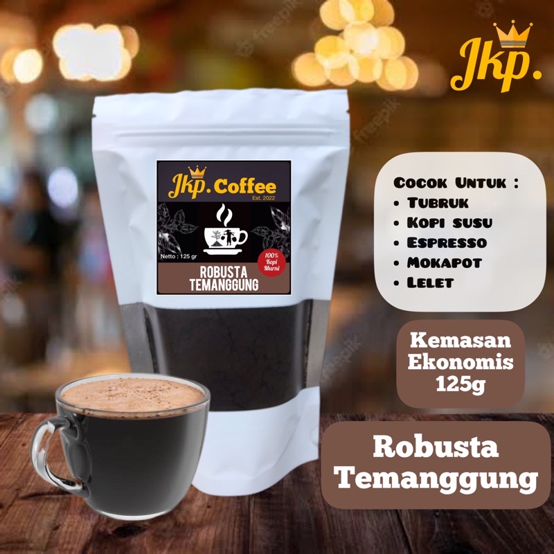 

Jkp Coffee - Robusta Temanggung 125g
