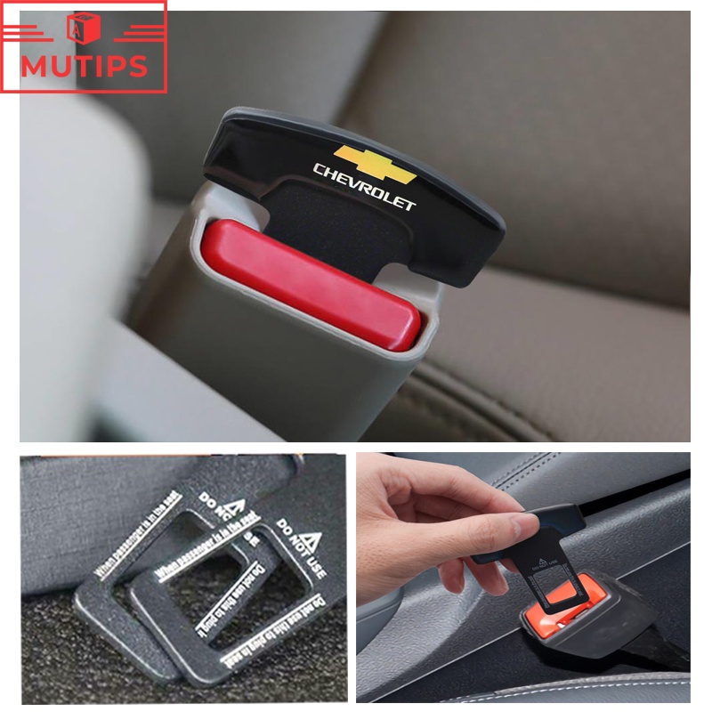 Chevrolet 1/2Pcs Pengaman Mobil Sabuk Pengaman Gesper Klip Metal Hard Plug Alarm Stopper Menghilangkan Suara Untuk Lova Zafira Trax Colorado Aveo Spin Orlando Captiva Spark