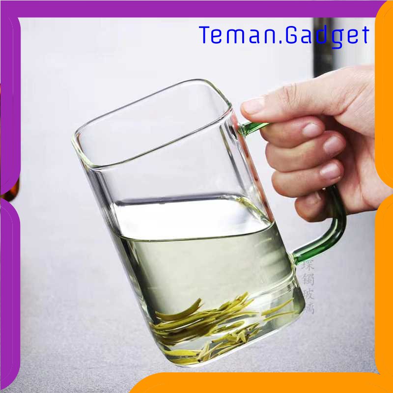 TG - DPR One Two Cups Gelas Cangkir Kopi Glass Coffee Mug 370 ml - CL001