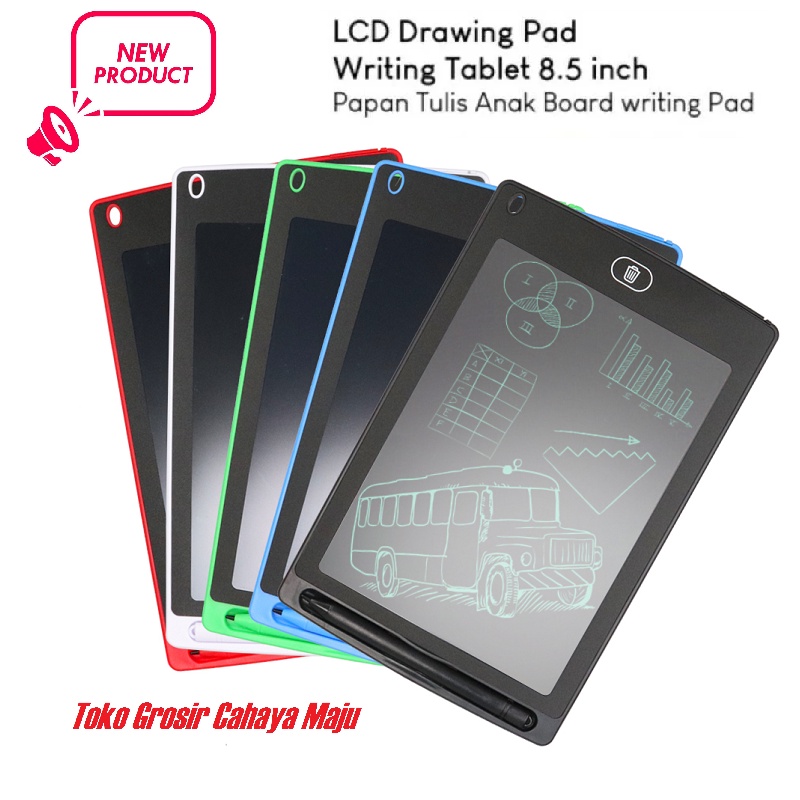 LCD DRAWING WRITING TABLET 8.5&quot; Papan Tulis Gambar Anak Board Pad