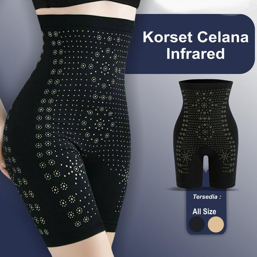 ←✻ Korset celana infrared 3 in 1 korset pelangsing paha bokong tubuh wanita Terkini