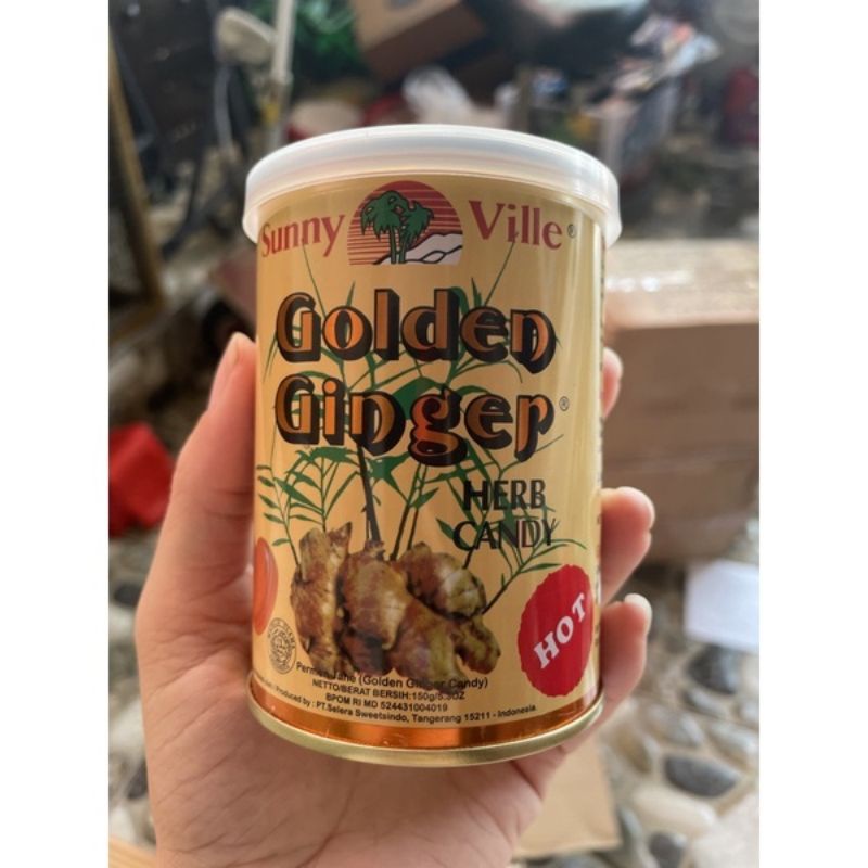 

Golden Ginger Sunny Ville Herb Candy (HOT) 150 gram