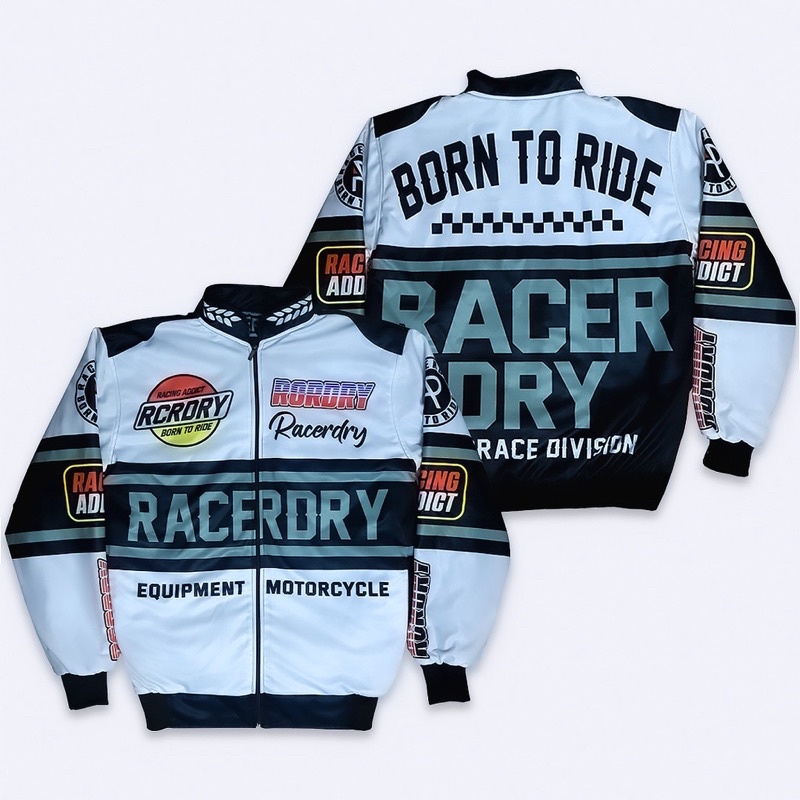 NASCAR JACKET RACING MOTIP TERBARU PRIA WANITA SAIZE L XL