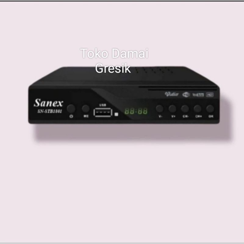Sanex Set Top Box Sanex STB 1801 Penerima Siaran Digital