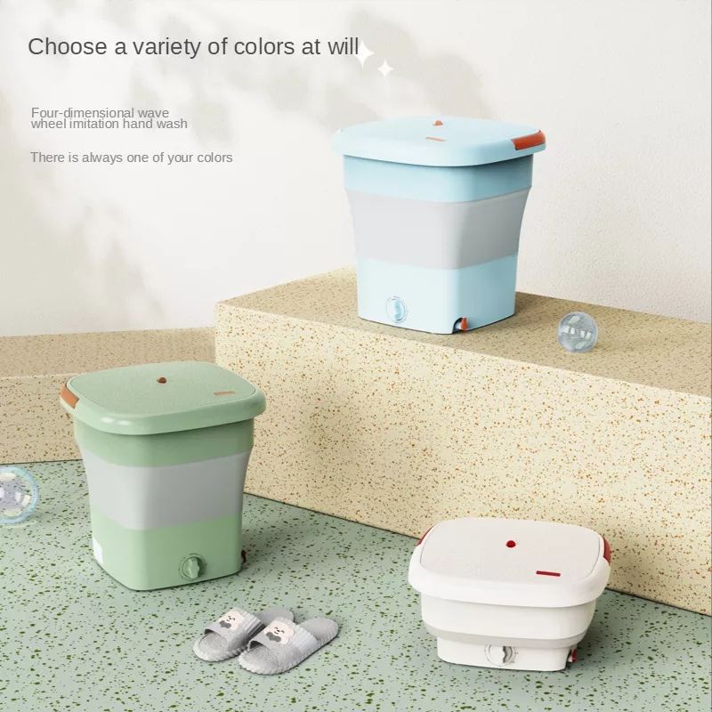 MESIN CUCI 12L LARGE PORTABEL/MESIN CUCI LIPAT Folded Washing machine LARGE 11.5-12 liter dengan pengering with dryer with blue light untuk membunuh kuman penyakit