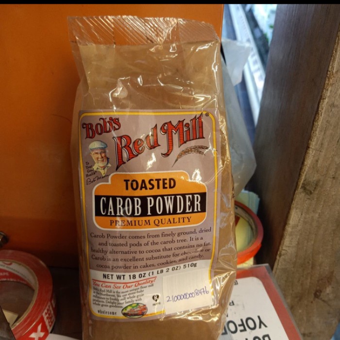 

Bob's ted mill toasted carob powder 510gr
