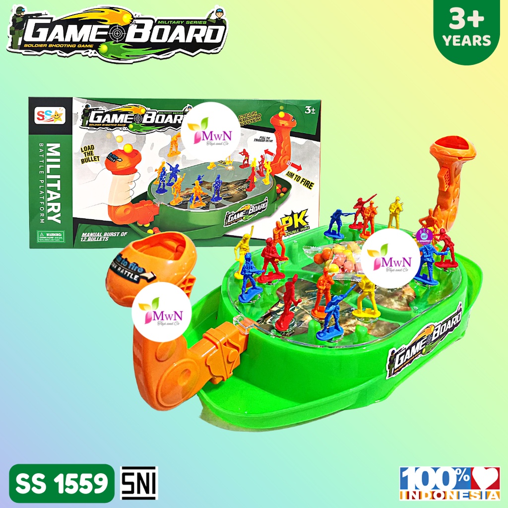 MWN Game Board Military Series SS1559 / permainan Papan Tentara