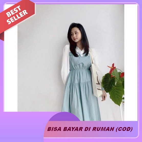 Mia Story Fashion Dress Helena Fashion Wanita Terbaru Dress Motif Bunga Super Cantik Dress Sifon Ele