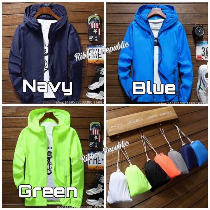 JUMBO BIG SIZE JAKET PARASUT OLAHRAGA RUNNING JACKET LARI PRIA WANITA / JUMBO BIG SIZE JAKET PARASUT