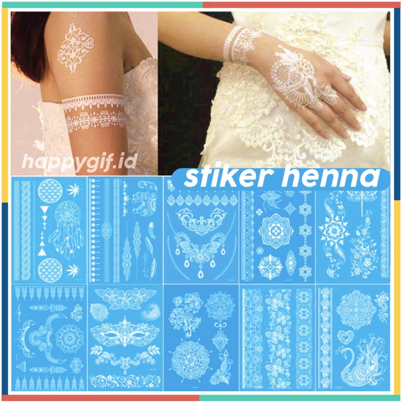 Tato Henna Instan Tattoo Pengantin Henna KU029