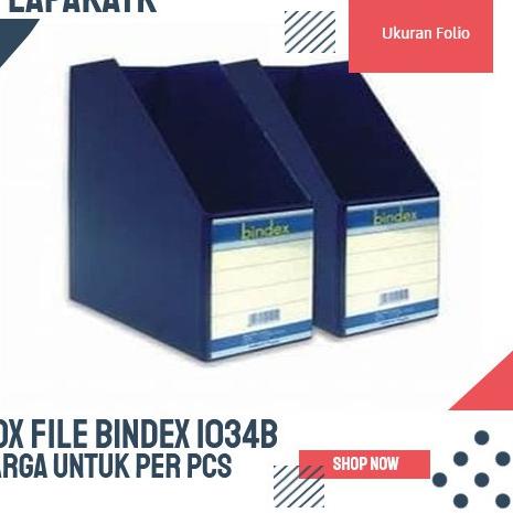 

[KODE FTY] BINDEX JUMBO BOX FILE 1034 / BOXFILE BINDEX 1034 B