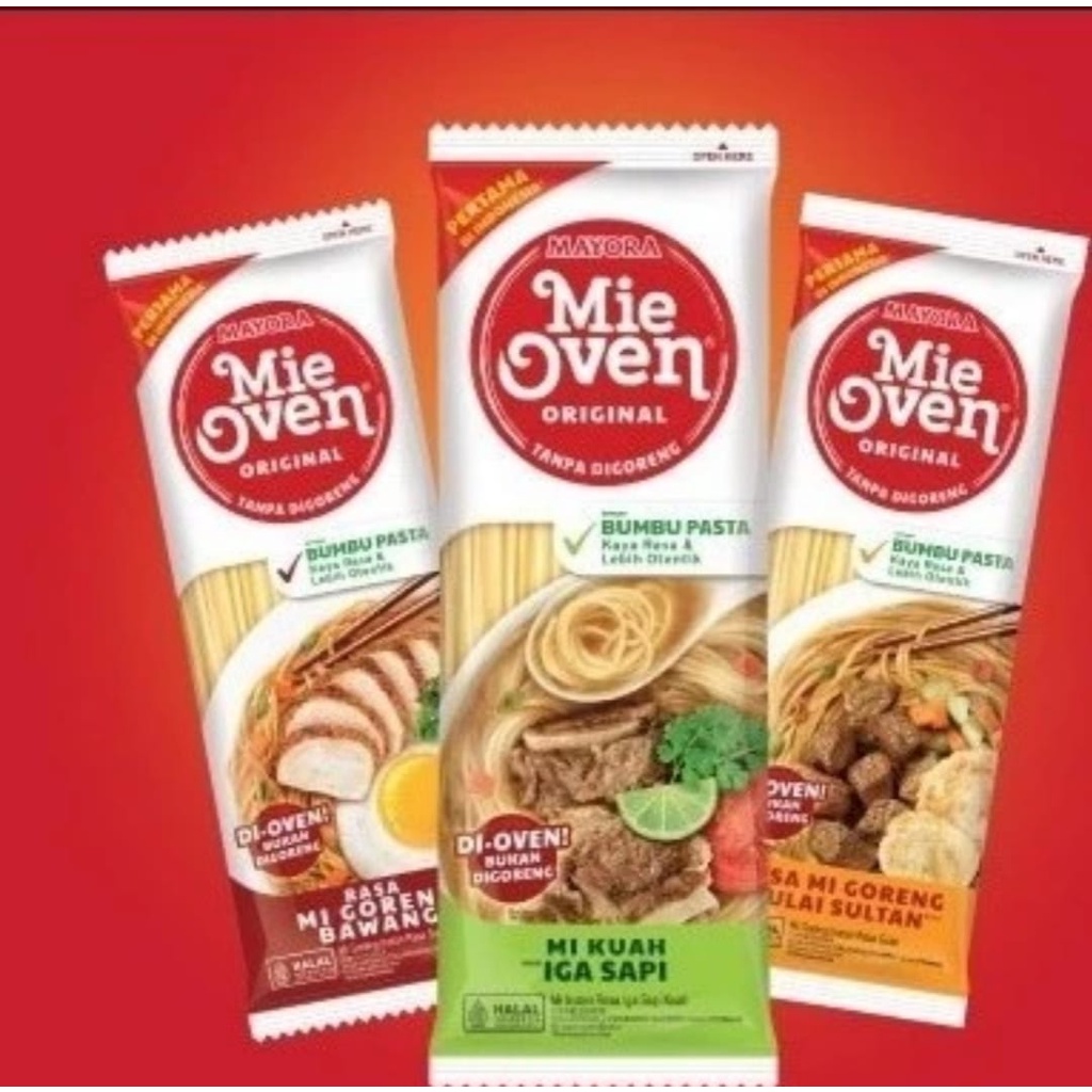 Jual Mie Oven Original Mie Goreng Bawang Mie Kuah Iga Sapi Shopee Indonesia