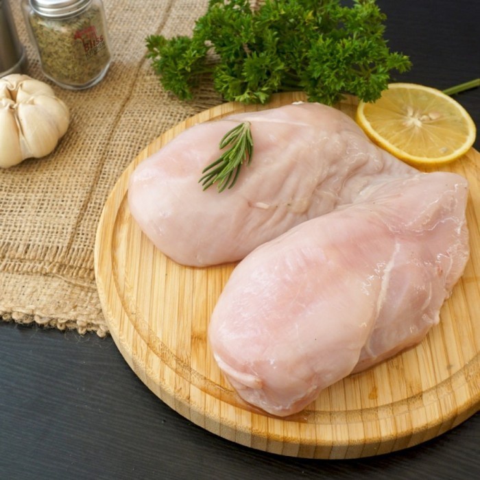 

Boneless Chicken Breast Skinless / Dada Ayam Fillet Tanpa Kulit 1kg
