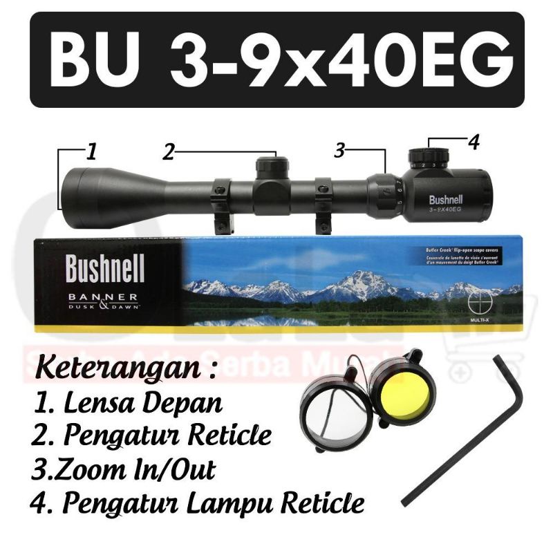 Teleskop Bushnell 3-9x40 Eg